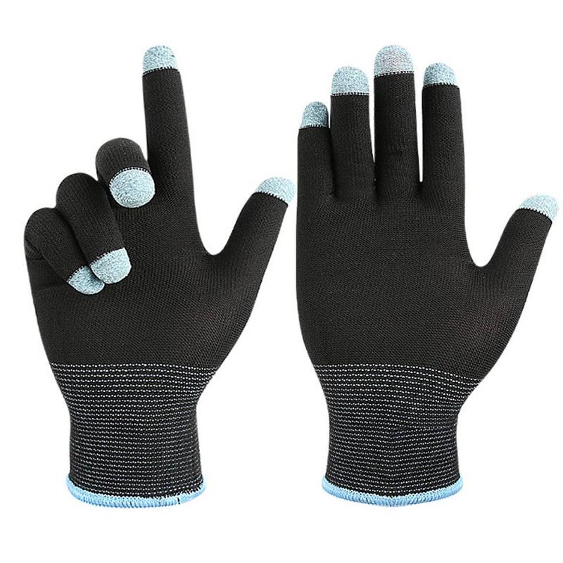1Pair All Finger Operations Gaming Gloves Providing Accurate Screen Interaction For Mobile Devices For Winter Warmth