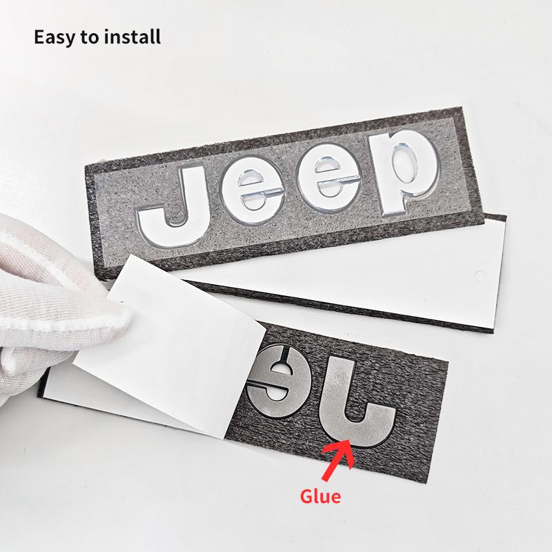 Эмблема на капот для JEEP Grand Cherokee Wrangler Renegade Patriot Liberty Compass Наклейки-эмблемы на задний багажник и бок