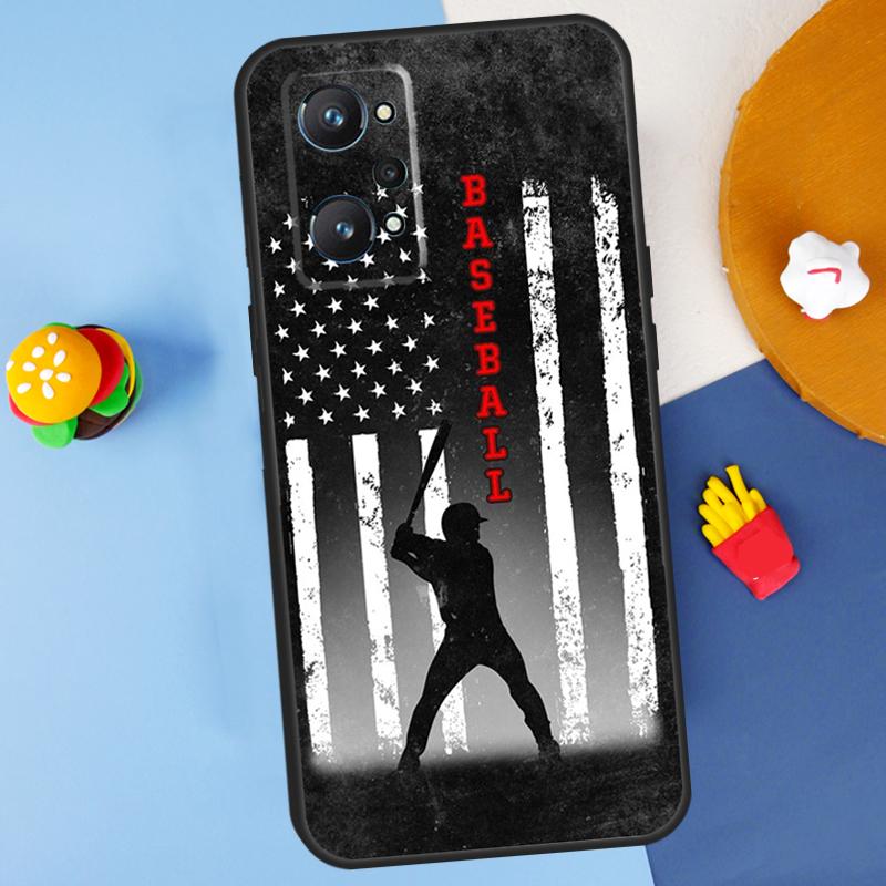 Baseball For Realme GT 6 6T 5 GT7 Pro C61 C75 C55 C51 C21Y C25S C67 C53 13 12 10 11 14 Pro Plus Case