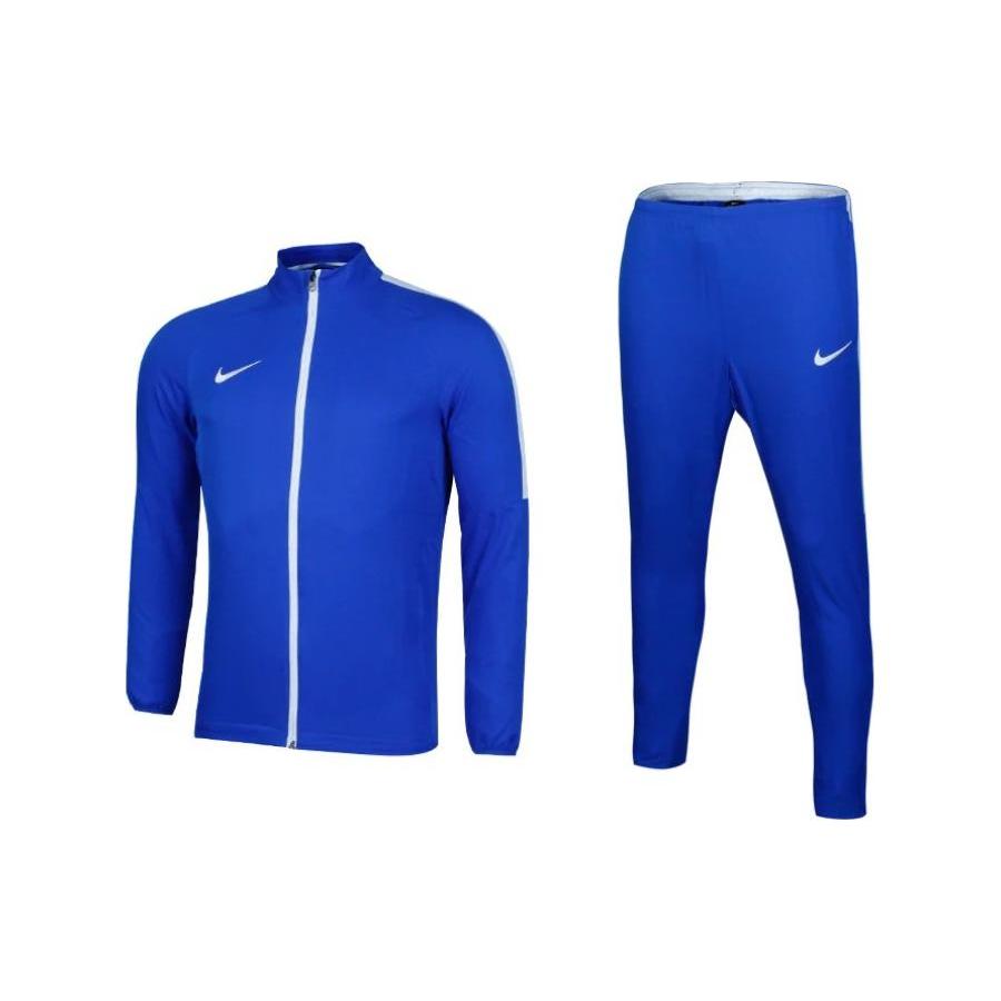 Nike Повседневная спортивная одежда Мужская Синяя С воротником-стойкой Тонкая 844330-480