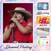 Benson Boone Diamond Painting Kit 5D Full Drill DIY Diamond Mosaic Wall Art Home Decor