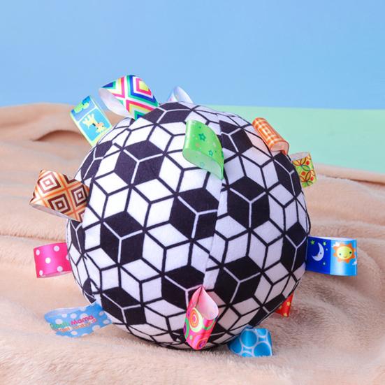 Pet Dog Plush Toy Ball Sound Interactive Dog Toy Plush Rattle Ball Pet Puppy Toy Ball Cute Relieve Boredom Shaking Cloth Ball