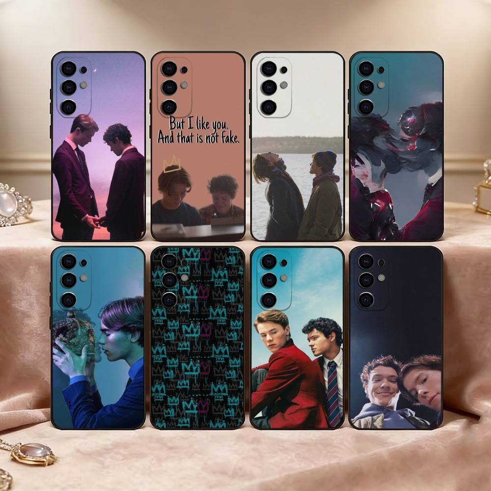Y-Young R-Royals S3 Phone Case For Samsung S25,S24,S21,S22,S23,S30,Ultra,S20,Plus,Fe,Soft Silicone Black Cover