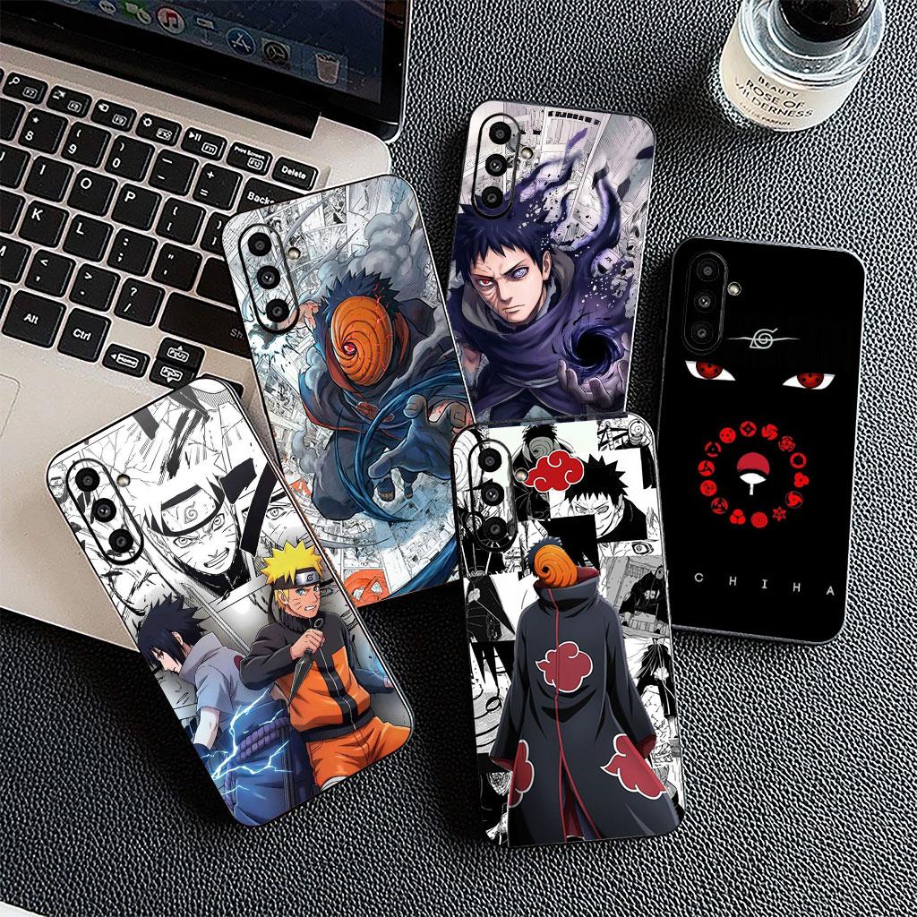 Cover for Samsung Galaxy S22 S21 S20 FE Ultra Plus A35 A36 A55 A37 A33 A34 A57 Case Tobi Narutos Sasuke Uchiha Obito Itachi