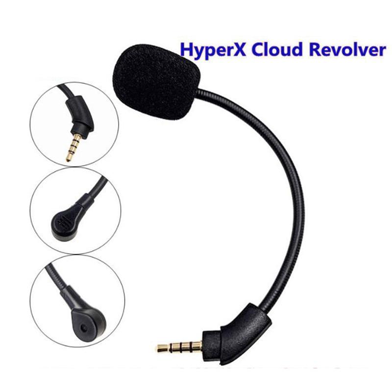Сменный дополнительный игровой микрофон на гибкой стойке для Hyperx Cloud Revolvers