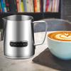 Kitchen Milk Frothing Pitcher with Ergonomic Handle, Multifunctional Mug, Latte Art Tool,