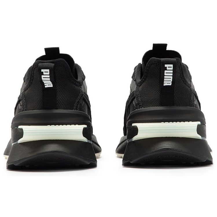 Puma Pwrframe Op-1 Lth Fabric Sports Comfort Low-Top Lifestyle Shoes Unisex Sneaker Black 384032-03