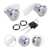 2x Door Lock Cylinder Kit W/ Key For Ford F150 F250 F350 Explorer F4TZ-1522050-B