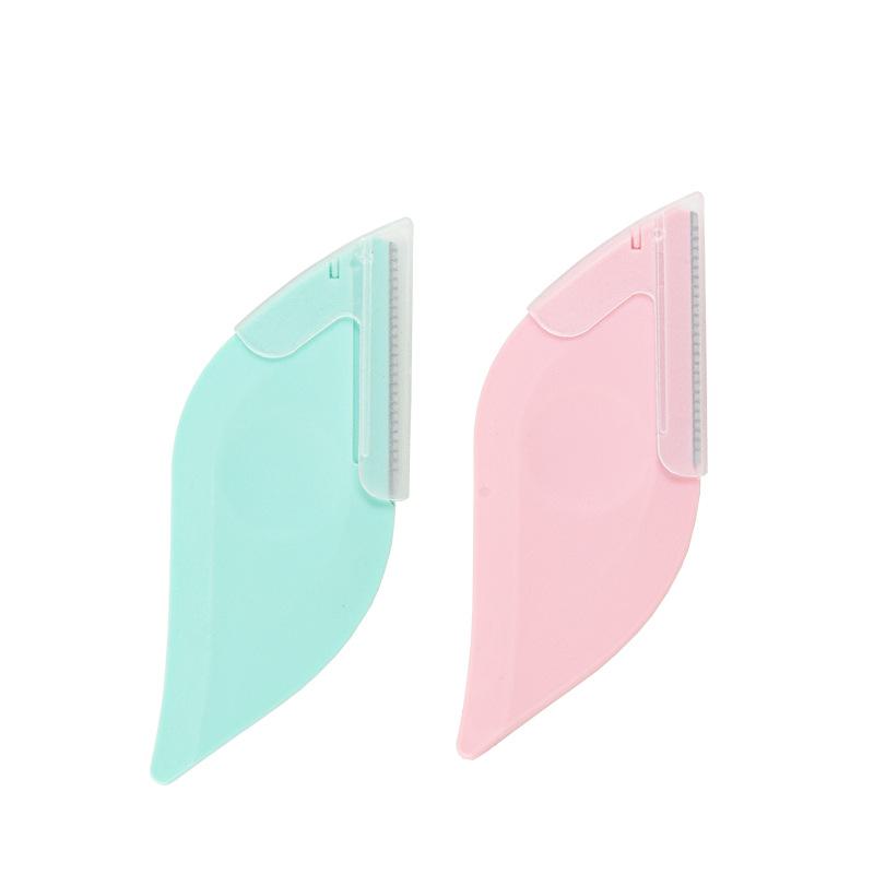 Складной триммер для бровей из нержавеющей стали с волнообразным узором Macro