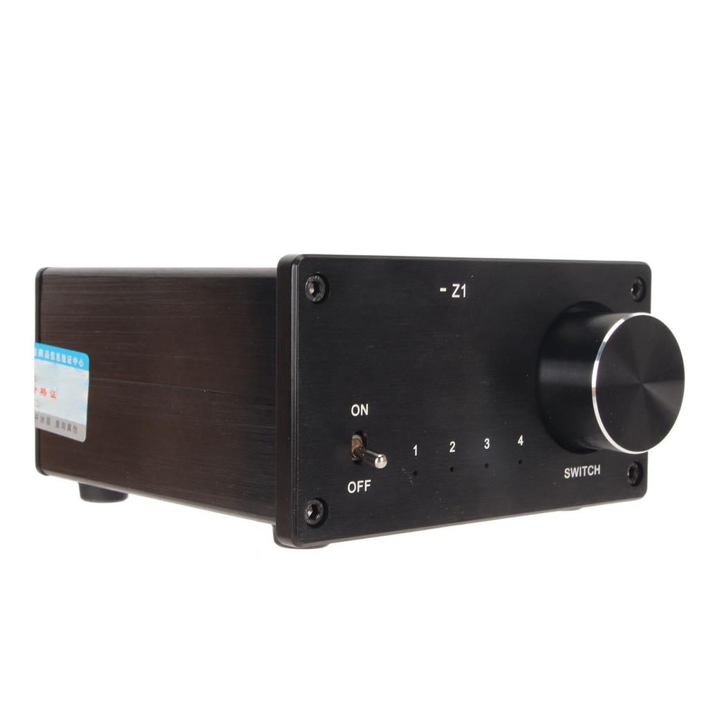 4 в 1 RCA коммутатор HiFi Lossless передача сигнала двухканальный RCA стерео звук коммутатор