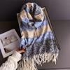 2025 Winter Warm Women Scarf Designer Imitation Cashmere Thicken Shawl Pashmina Scarves Female Wrap Blanket Foulard