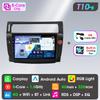 Pour citroën C4 c-triomphe c-quatre 2004 - 2009 Carplay Android Auto voiture systèmes intelligents SWC GPS Navigation lecteur multimédia