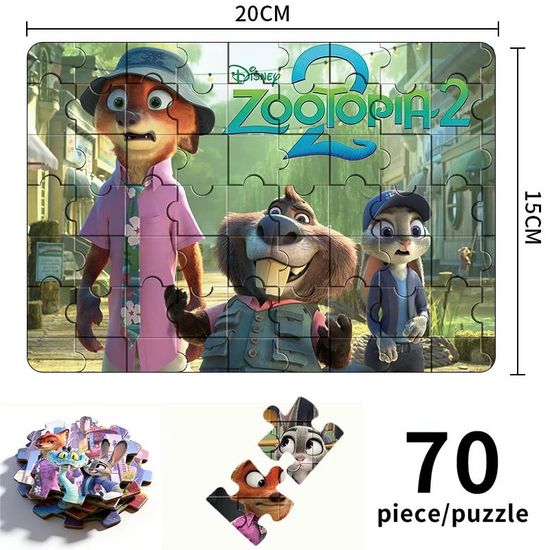 ПОСЛЕДНИЙ 3D Пазл Зверополис 2 Тематическая Настольная Игра Игрушки Ник Джуди Узор Персонажа Коллекционный Детский Подарок на День Рождения Рождество