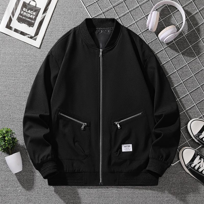 Мужская куртка больших размеров 7XL 8XL 9XL Куртка-бомбер Куртка на молнии Мужская осенне-зимняя верхняя одежда