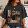 Halloween Black Cat Comfort Colors® Shirt, Pumpkin Cat Mom Graphic Tee, Funny Ghost Cat T-Shirt, Spooky Pet Lover Gift