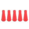5Pcs 6mm Archery Arrow Tips Soft Rubber Arrowheads Rubber Blunt Point Broad Heads for Hunting