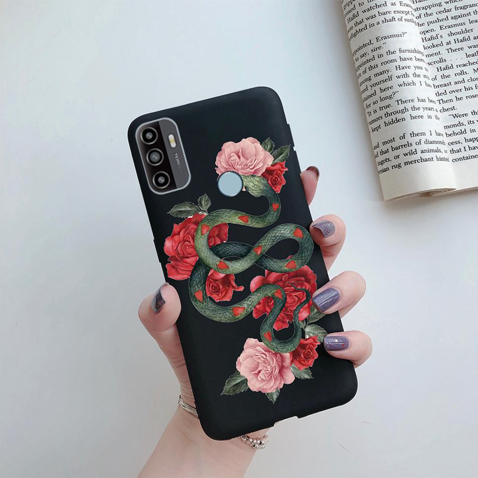 Чехол для OPPO A53S 2020 Мультяшный Coque Сердце Нарисованный Силиконовый Задняя Панель Телефона Для oppo a53s A 53s A53 s oppoa53 2020 Чехол-Ракушка