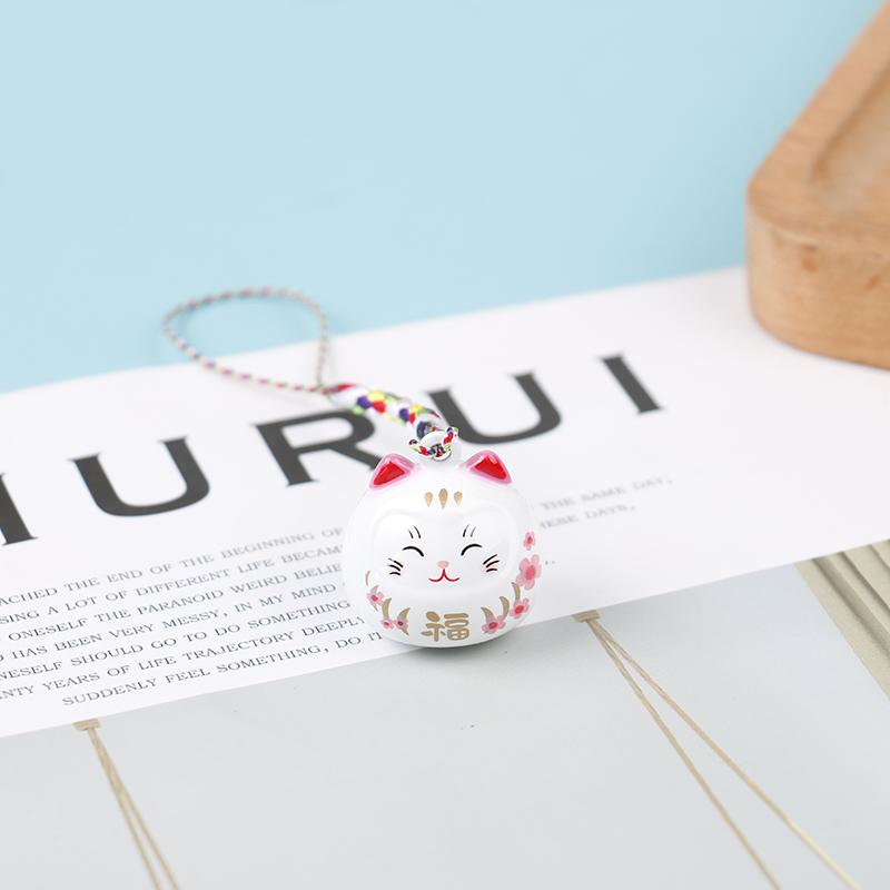Мультфильм японский Lucky Cat брелок Maneki Neko безделушки автомобильная сумка кулон брелок