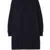 Burberry single-breasted logo patch coat 80674711