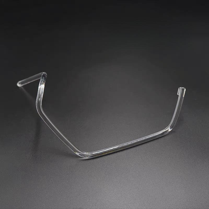 For BMW X1 F49 F48 2019 2020 2022 Car LED Angel Eyes Headlight Guide Strips Acrylic Tubes DRL Daytime Running Light Accessories