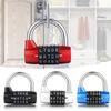 Travel Code Password Lock Door Cabinet Drawer Lock Luggage Padlock 5 Letter Combination Padlock