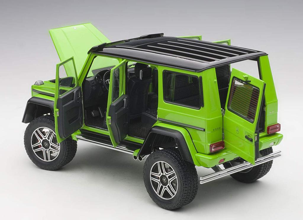 AUTOart G500 Squared Green Готовый продукт 1/18 Mercedes-Benz 4×4