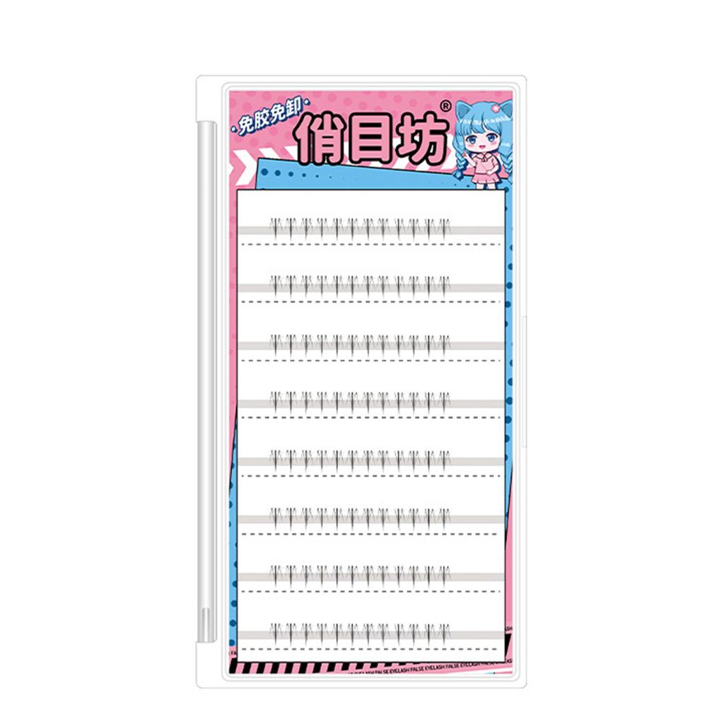 Reusable Self-Adhesive Eyelashes Natural Look Extension False Lashes for Women Girls Makeup DIY