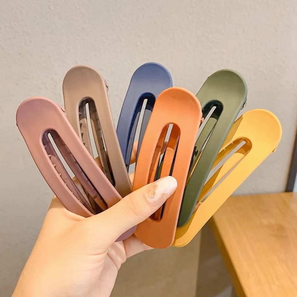 Ponytail Hairpin Hair Claw Headwear Alligator Clips Durable Duckbill Hair Clamps  for Women Girls