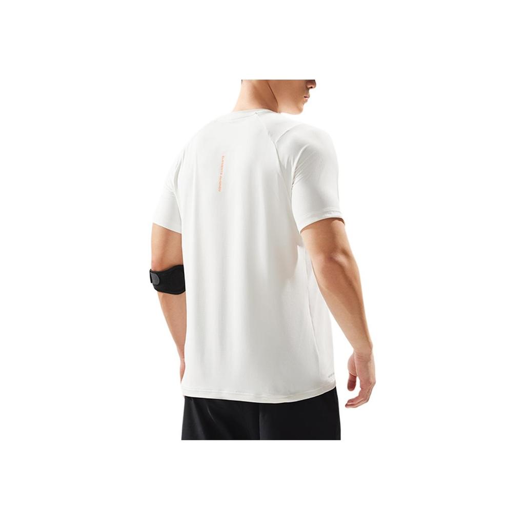 Li-Ning Футболка с коротким рукавом Ice Feel Moisture Wecking, мужская, цвет белый ATSU515-2