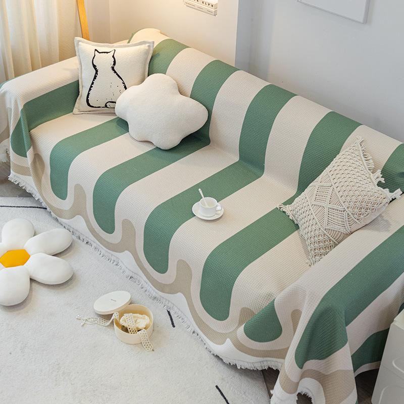 Ткань для чехла на диван, универсальный чехол для дивана с защитой от царапин, ткань для гостиной, простой современный универсальный чехол, одеяло