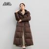 Snow Flying Women's Mid-Length Hooded Goose Down Coat