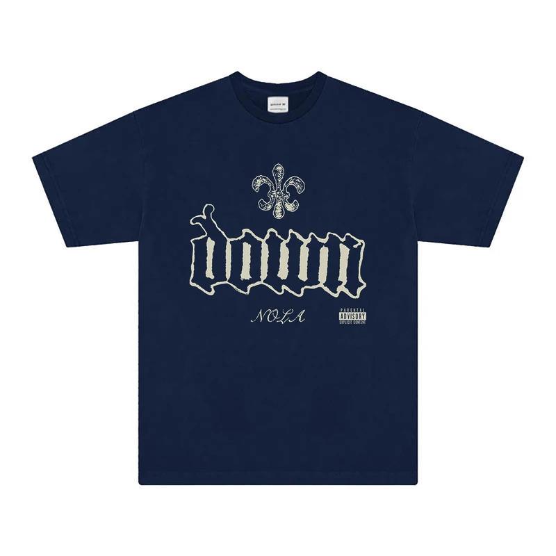 Fashion Personality T-Shirt Down T Shirt NOLA Southern Rock Heavy Metal Band