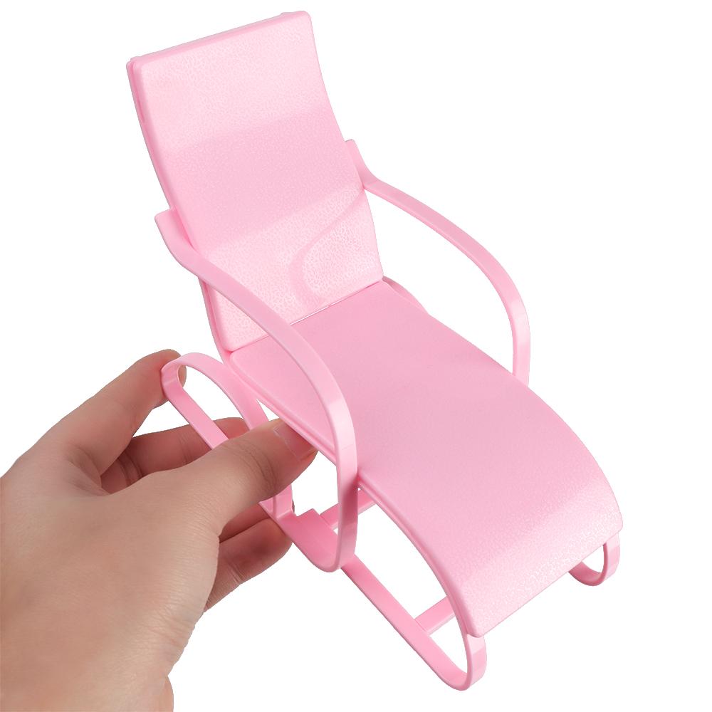 Садовая скамейка, игровой домик, складной шезлонг, кукла, шезлонг, игрушечные аксессуары, мебель для кукольного домика