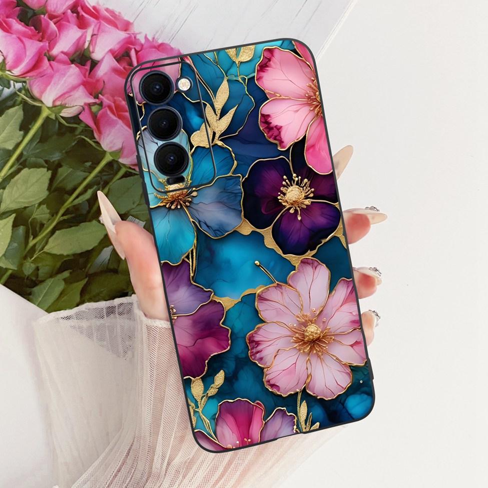 Case For Tecno Camon 18 Cover Cute Cat Fashion Butterfly Funny Painted Casing Tecno CH6 CH6n