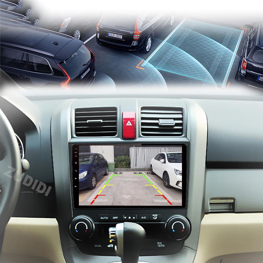 Автомагнитола Android 16 для Honda CR-V 3 RE CRV 2007-2011 Мультимедийный видеоплеер 2 DIN Навигация GPS Carplay DVD Головное устройство