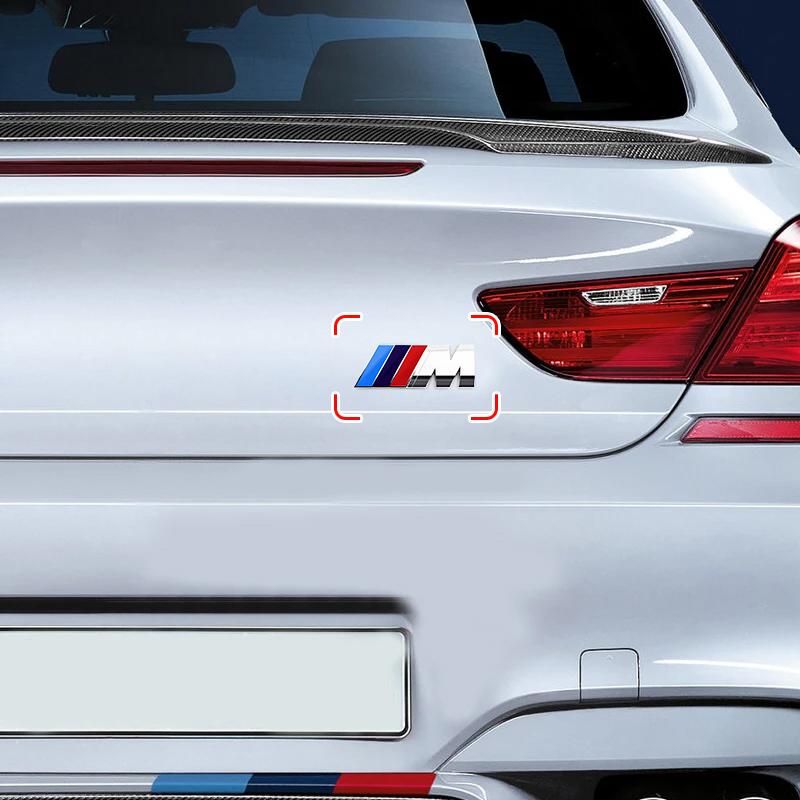 1 шт. 3D Металлический Значок Решетка Радиатора Автомобиля Крыло Кузова Багажник Декоративная Наклейка для BMW E61 E81 E87 1 2 3 4 5 6 7 Серии X1 X3 X4 X5 X6 X7