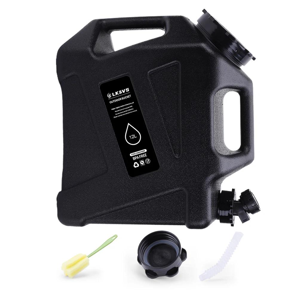 10/11/12 л Автомобильное ведро для воды Большой емкости Контейнер для воды для кемпинга Ведро для воды для улицы Портативный автомобильный бак для воды для приготовления пищи Пикника