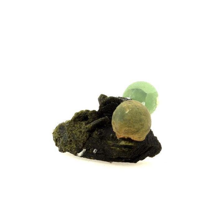 Pierres et Minéraux. Prehnite + Epidote + Stilbite. 513.5 ct. Diamonkara, Kayes, Mali.