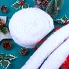 1.5M Artificial Fur Ribbon Christmas Decorations Imitation Rabbit Hair Strips Christmas Doll Ribbon