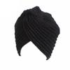 Winter Hair band Croceht Beanies Twist Headwrap Hat Women Felt Hat Head Wrap Caps Ladies Turban
