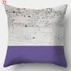 Taie D'oreiller Géométrique Violette, Housse De Coussin Décorative, Maison, Canapé, Carré