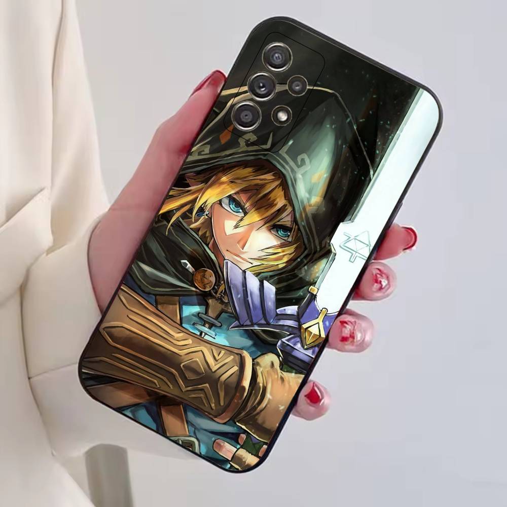 Game Z-Zelda L-Link Phone Case For Samsung S25,S24,S21,S22,S23,S30,Ultra,S20,Plus,Fe,Lite,Note,10,Black Cover