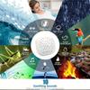 Portable White Noise Sound Machine for Baby 10 Soothing Natural Sounds Night Light Compact Size Noise Canceling for Sleep Aid