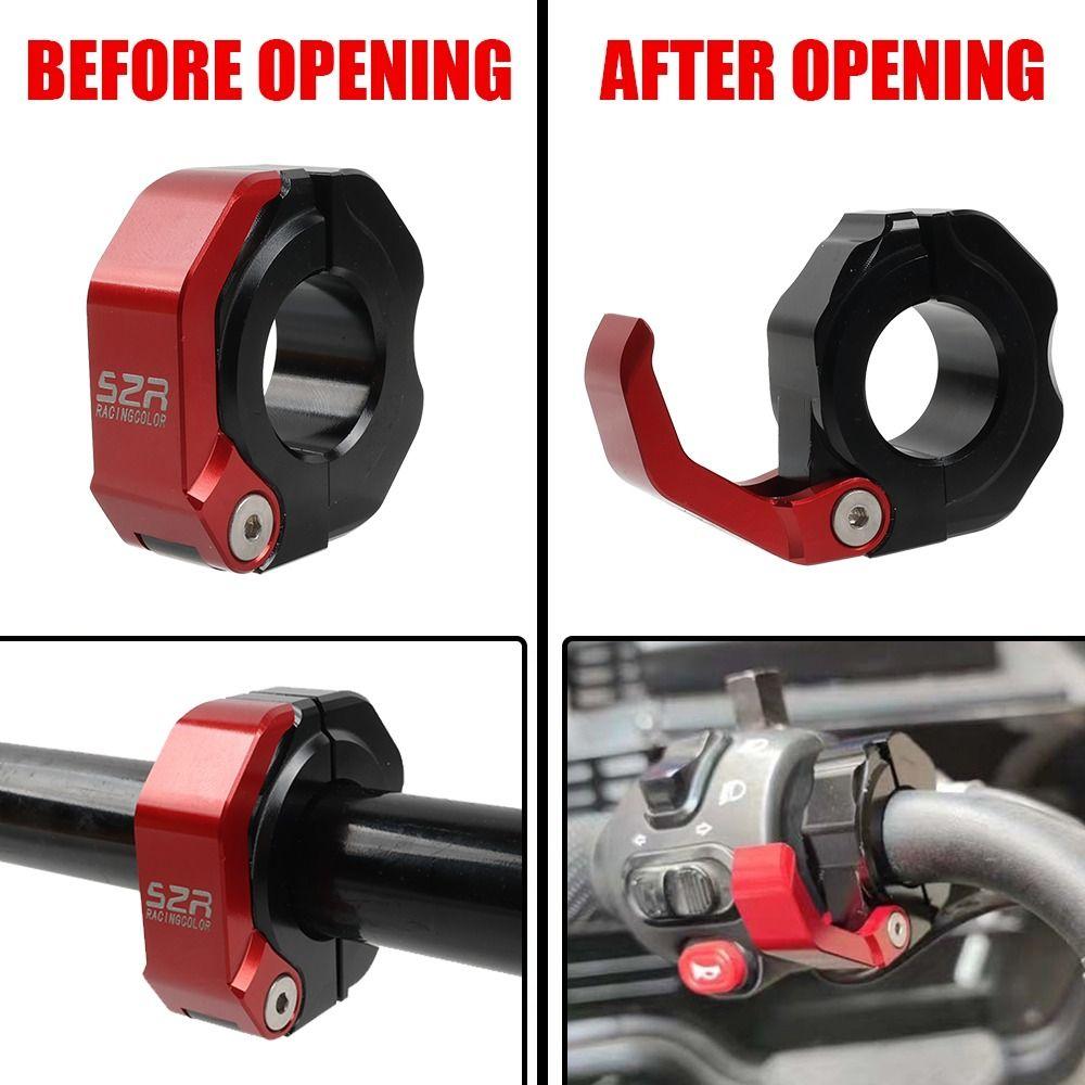 22mm Modified Motorcycle Hook Aluminum Alloy Universal Handlebar Hook Vehicle Modification