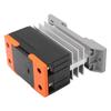 Solid State Relay SSR Input DC 3‑32V To Output AC 24‑480V with Heat Sink for Home