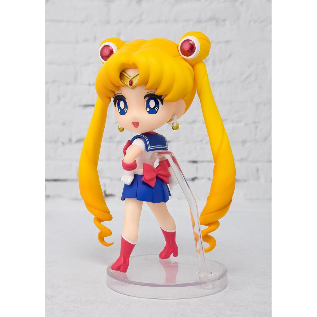 TAMASHII NATIONS Figuarts Mini Sailor Moon Reissue 90mm Painted PVC&ABS Action Figure - Sailor Moon Collectible
