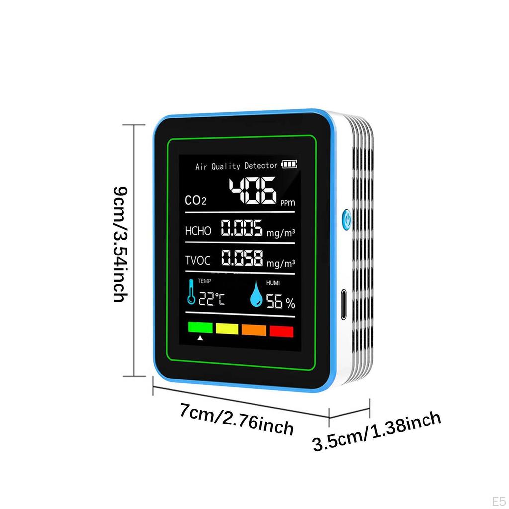 Измеритель качества воздуха Тестер температуры и влажности для сада двора теплицы