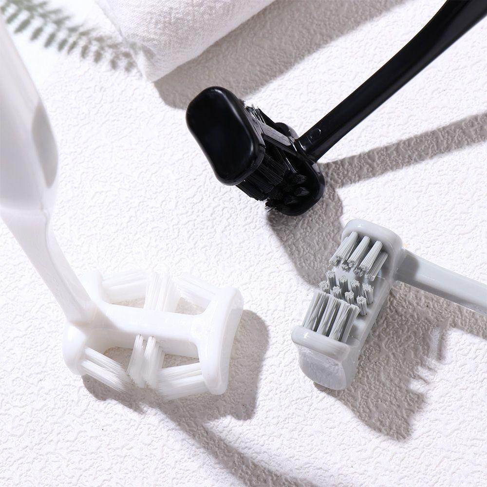 Teeth Cleaner Oral Hygiene Tool Daily Clean All Wrapped Toothbrush Oral Care Brush Cleaning Tooth Brush 6 Sided Toothbrush