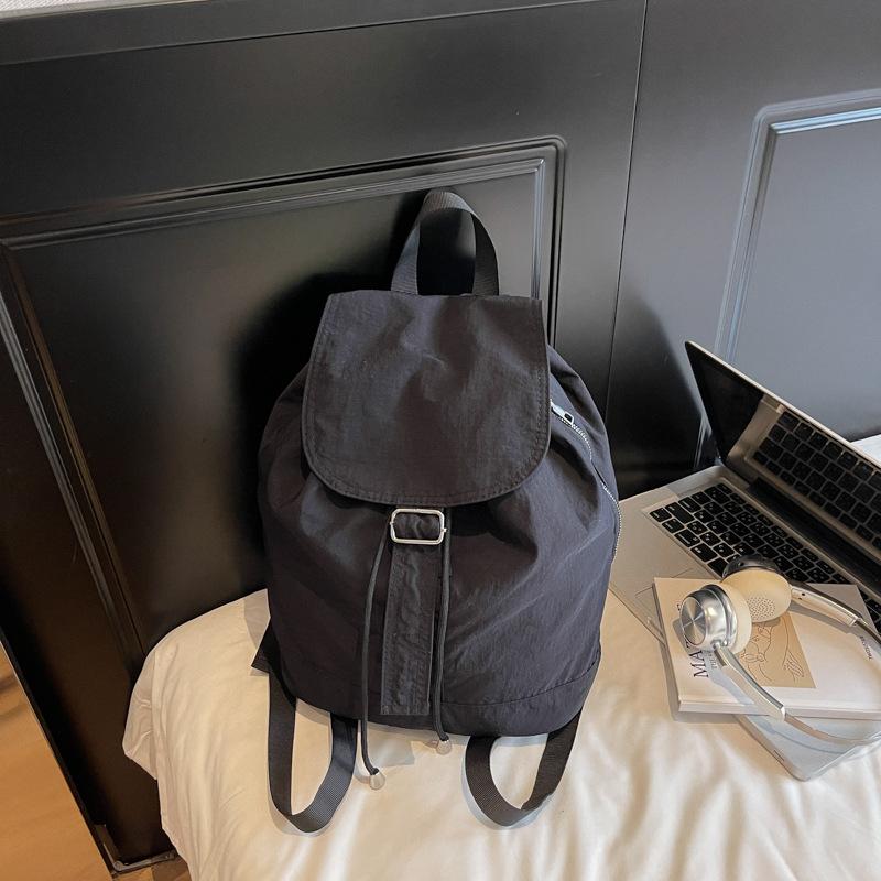 Повседневная легкая тканевая сумка женский новый простой и универсальный рюкзак большой вместимости рюкзак для занятий спортом на открытом воздухе