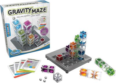 ThinkFun Gravity — игра, которая развивает навыки программирования, импортированная из Японии, 76433. В комплект входит руководство по эксплуатации. Возраст: от 8 лет. Лабиринт, [Регулярно